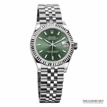datejust 31 mint green