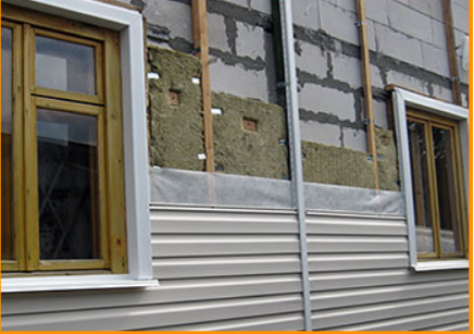 Do-it-yourself house cladding with inexpensive vinyl siding