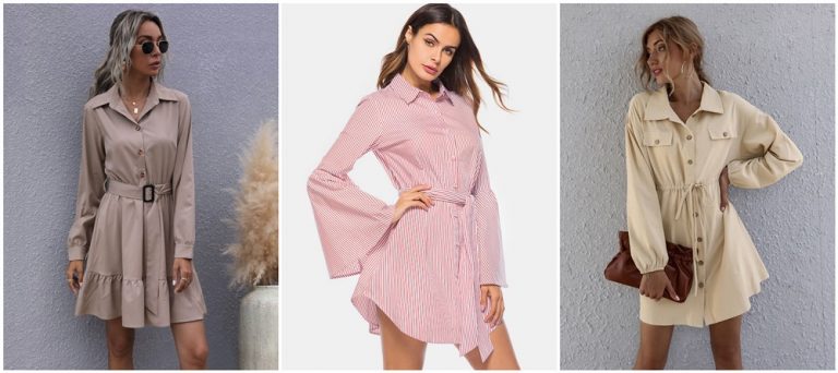 Shirt Dresses Are Eye-catching in Terms of Wearing