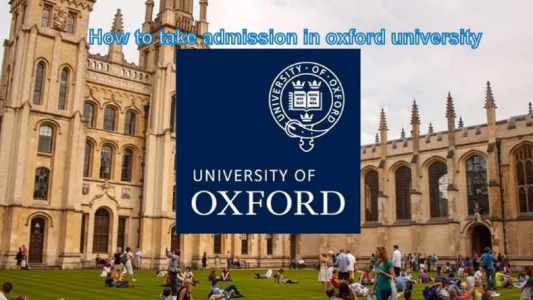 How To Get Admission In Oxford University