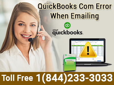 Get ride with QuickBooks com error while emailing