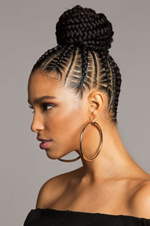 Flaunt your braiding skills with a braided updo hairstyle