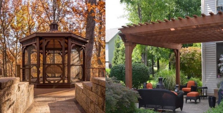 GAZEBOS AND PERGOLAS: WHICH ONES TO CHOOSE?