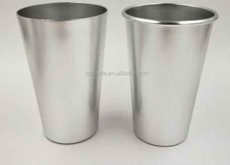 What is the purpose of aluminum cups?