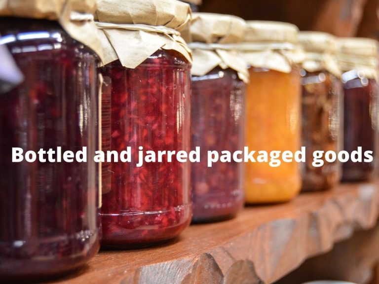 List of benefits of bottled and jarred packaged goods