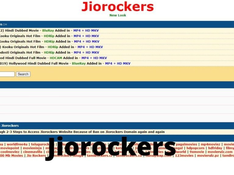 Jiorockers – A review of jio rockers Telugu