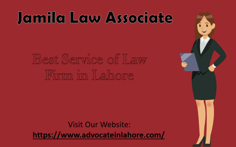 Know Fees of top Law Firm in Lahore Pakistan For Family Suit