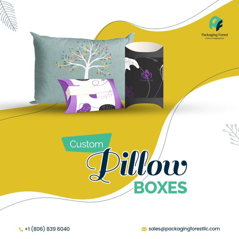 Choose Custom Pillow Boxes for your hair Extensions