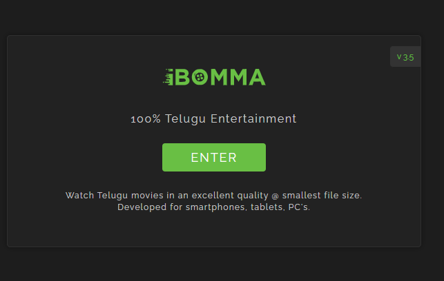 iBomma Telugu motion pictures APK (top-level design) v2.1 download