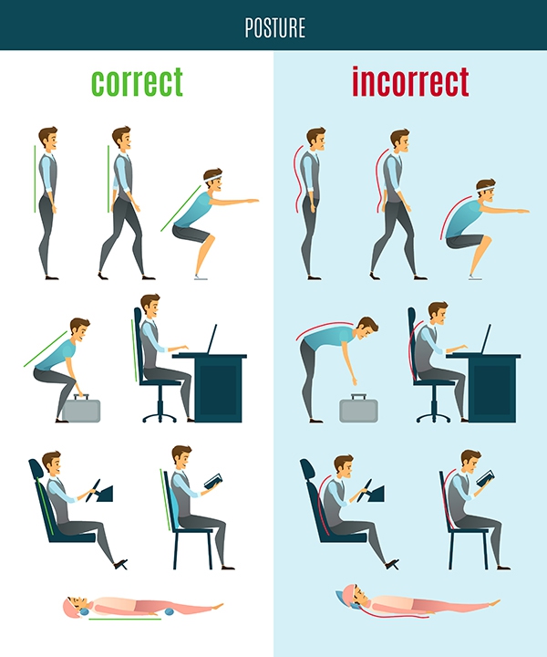 Four tips to help you maintain good posture