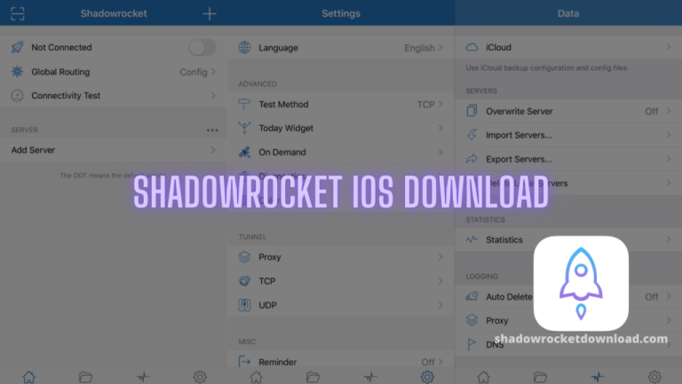 Shadowrocket iOS Free Download 2022 Latest Version